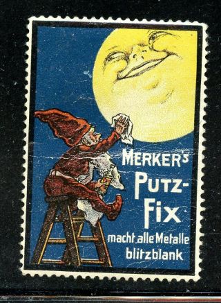 Germany Poster Stamp 1912 Merker 