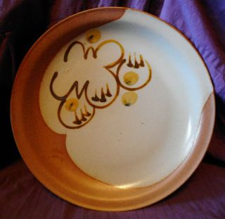 Exc Cond Over The Hills Iron Mountain Stoneware 11 " Dinner Plate