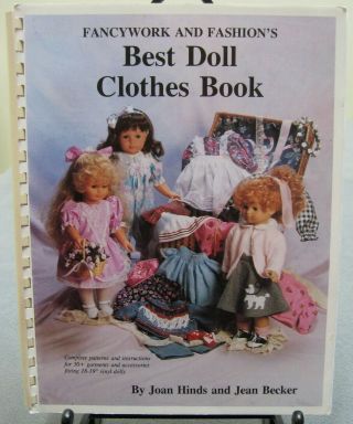 Best Doll Clothes Book 30,  Patterns For 18 " American Girl By Hinds & Becker