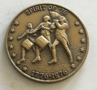 Spirit Of ‘76 United States Of American Bicentennial Coin Medal