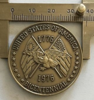 Spirit Of ‘76 United States Of American Bicentennial Coin Medal 2