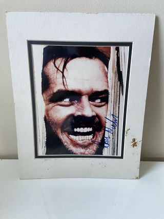 Jack Nicholson - The Shining (42789) - Autographed In Person 8x10 W/