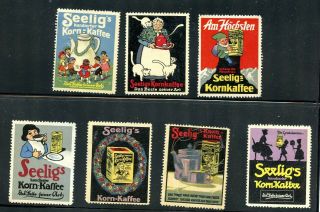 Germany Poster Stamp Advertising Seelig 