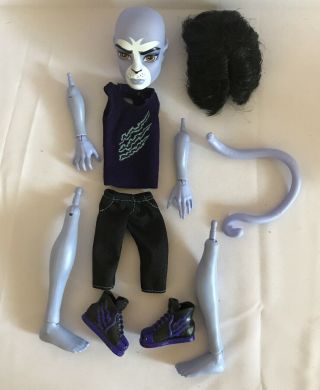 Monster High Create A Monster Cam Puma Boy Add On Pack Complete Purple Cat