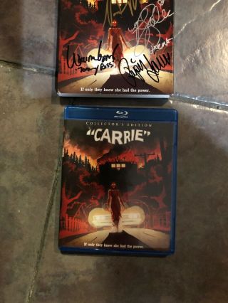Carrie Collectors Edition Signed By Cast Dvd 2