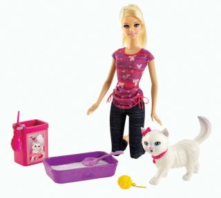 Barbie And Kitty Potty Training Blissa Doll Set