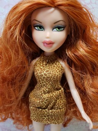 Bratz Doll Meygan Black Friday Walmart Curly Hair Version In Dress