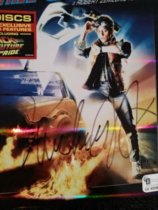 Michael J.  Fox Signed/Autographed DVD Cover 