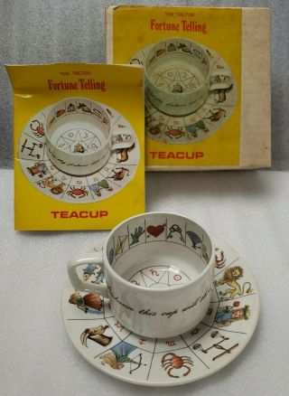 Jon Anton The Taltos Fortune Telling Teacup Cup & Saucer Made In Eng