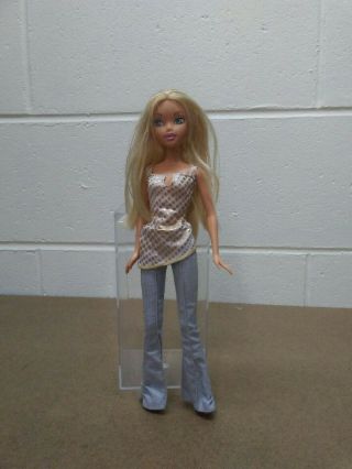 My Scene Barbie Doll.  Kennedy With Blonde Hair And Blue Eyes.  Mattel 1999