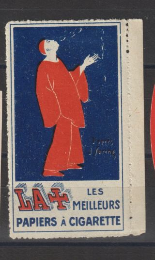 Poster Stamp France Cigarettes