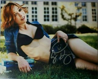 Alyson Hannigan Authentic Signed 8x10 Photo W/coa Buffy,  How I Met Your Mother