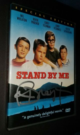 Stand By Me Dvd Autographed By Richard Dreyfuss