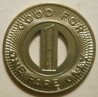 W.  I.  A.  T.  Corp.  (Albany,  York) transit token - NY10H 2