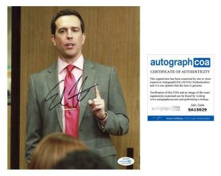 Ed Helms " The Office " Autograph Signed 