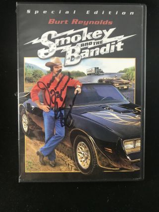 Burt Reynolds Autographed Smokey And The Bandit Dvd