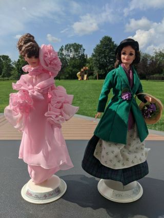 My Fair Lady Barbies - Eliza Doolittle Flowers & Eliza Doolittle Pink Gown