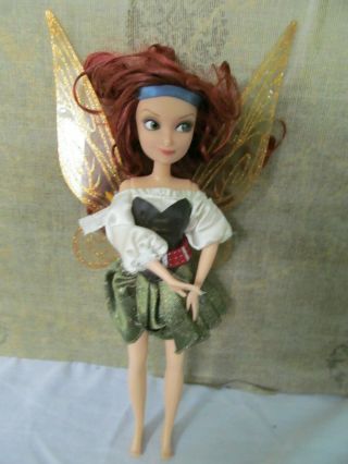 Disney Store Tinkerbell Fairy Peter Pan Pirate Zarina Barbie Sized 10 " Doll
