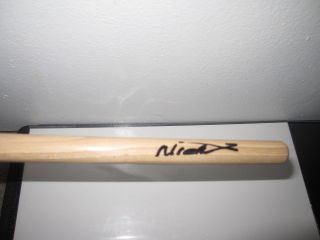 Nicko Mcbrain Signed Drumstick Iron Maiden Book Of Souls Autograph Proof