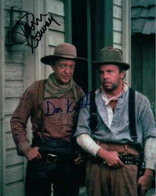Tim Conway Don Knotts Autographed 8x10 Picture Signed Photo And