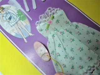 Vtg Flair Totsy 80s Doll Clothes Sweet Lingerie Set On Card 1983 Fits Barbie