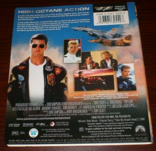 TOM SKERRITT & ANTHONY EDWARDS SIGNED TOP GUN HD DVD COVER ONLY AUTOGRAPH 3