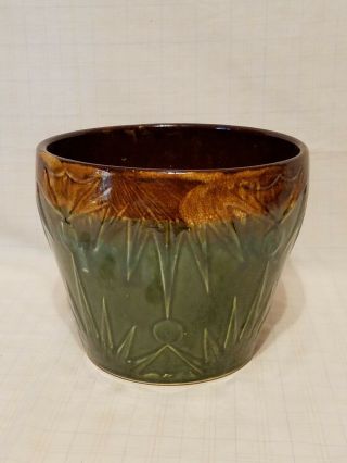 Mid Century Large Pottery Mccoy Star & Moon Planter - Final Listing
