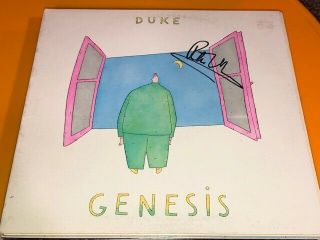 Phil Collins Signed Autographed Genesis Duke Album Lp