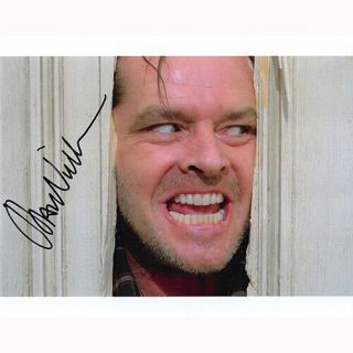 Jack Nicholson - The Shining (61049) - Autographed In Person 8x10 W/