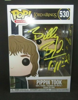 Billy Boyd Signed Autographed Funko Pop Pippin Took Lord Of The Rings