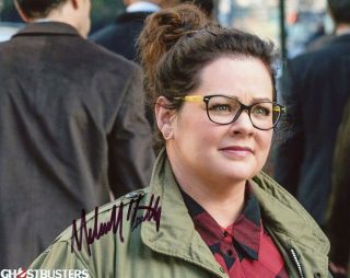 Melissa Mccarthy " Ghostbusters " Autograph Signed 8x10 Photo Acoa