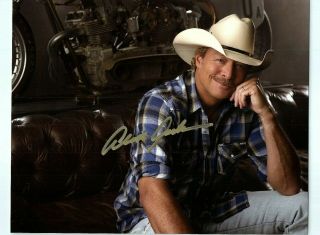 Alan Jackson Autographed Signed 8x10 Photo W/certificate Of Authenticity