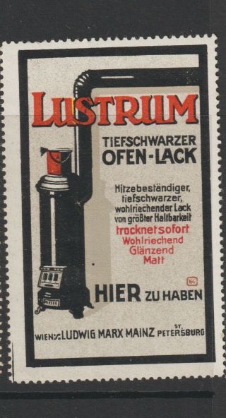 German Poster Stamp Paint Artist Atelier Leroi