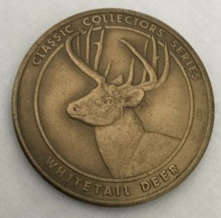National Rifle Association Nra Whitetail Deer Coin Medal