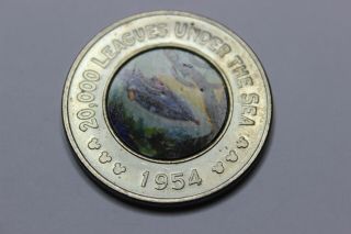 Token - Medal - The Disney Decades Coins - 1954 - 20,  000 Leagues Under The Sea