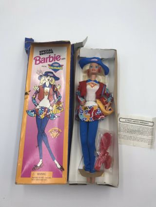 Barbie Doll From Kraft Treasures Special Edition By Mattel 1992