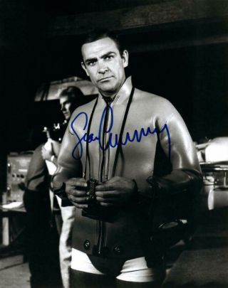 Sean Connery Signed 8x10 Picture Autographed Photo,