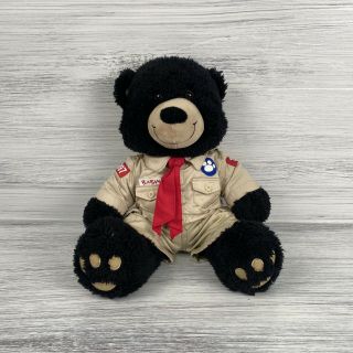 Build - A - Bear Workshop Plush Cub 1997 Boy Scout Bleach Bear