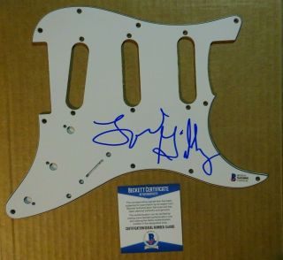 Signed Gibby Haynes Autographed Guitar Pick Guard - Butthole Surfers Beckett