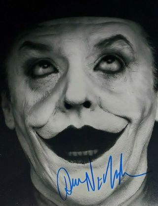 Jack Nicholson Hand Signed 8x10 Photo W/holo Batman