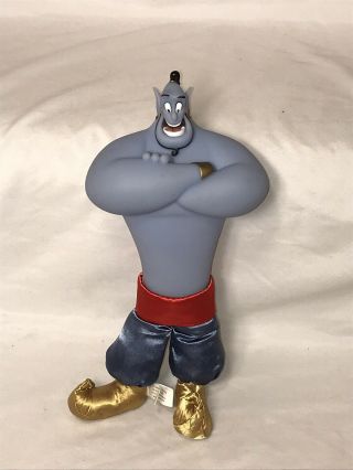 Disney Aladdin Classic Genie Plush Vinyl Doll Disney Store Exclusive 12”
