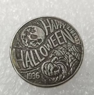 Hobo Nickel Coin 1936 - S Halloween Buffalo Nickel Coin Best Gift