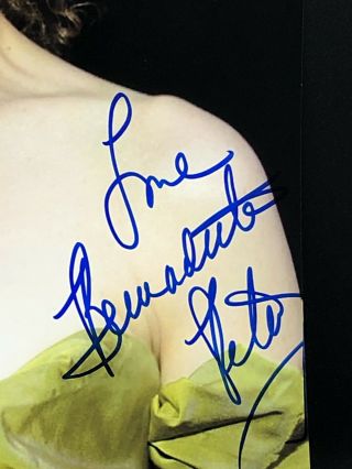 Bernadette Peters Signed Autograph 11x14 Photo JSA 2