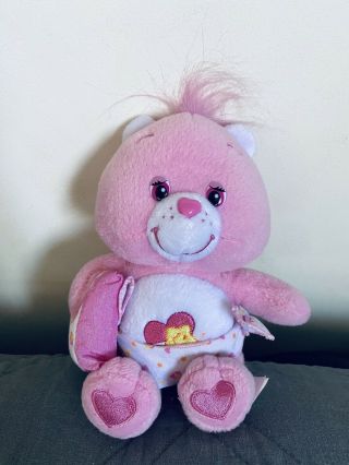 2002 Care Bears 10 " Baby Hugs Pink Plush
