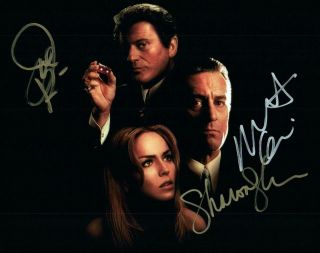 Casino Cast Robert Deniro Sharon Stone Pesci Signed 8x10 Autographed Photo,