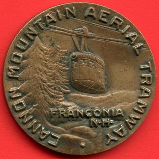 Vintage Cannon Mountain Aerial Tramway Franconia N.  H.  Usa 32 Mm Diameter
