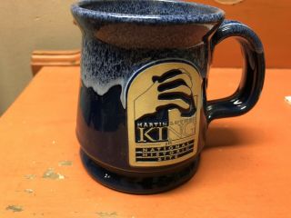 Deneen Pottery Coffee Mug Martin Luther King Jr Handthrown National Historic Cup