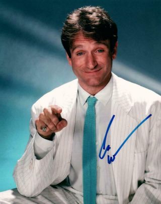 Robin Williams Signed 8x10 Photo Autographed Picture,