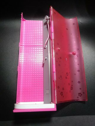 Barbie Dream House Replacement Parts Pink Shower With Door