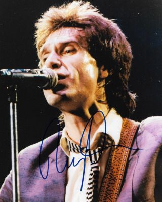 Ray Davies Singer Of The Kinks Band Real Hand Signed 8x10 " Photo